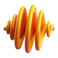 wonderful rustic serene classic An abstract representation of sound waves, visualized as vibrant, undulating lines of orange and yellow, with a dynamic, kinetic lighting setup, in a futuristic,... png