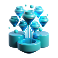 vibrant contemporary magnificent traditional An abstract representation of data flow, visualized as streams of glowing, turquoise blue particles, with a dynamic, data-driven lighting setup, in a... png