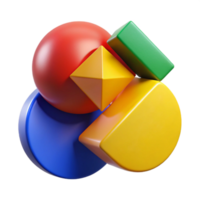 magnificent vintage wonderful artistic A composition of overlapping, translucent planes of vibrant, primary colors, with a bold, contrasting lighting setup, in a Bauhaus-inspired style... png