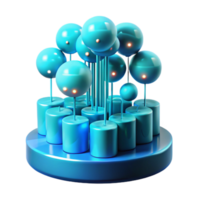 serene classic vibrant abstract An abstract representation of data flow, visualized as streams of glowing, turquoise blue particles, with a dynamic, data-driven lighting setup, in a futuristic,... png