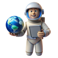 beautiful modern magnificent classic A lone astronaut holding a transparent tablet displaying the Earth, illuminated by the bright white light of a nearby nebula, photorealistic style professional... png