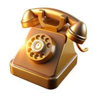 magnificent minimalist stunning abstract A vintage rotary telephone morphing into a sleek modern smartphone, bathed in golden light, surreal style professional high quality png