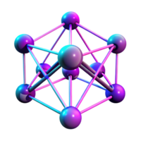 serene minimalist vibrant creative A network of interconnected nodes pulsing with data, represented by vibrant neon lines, dark synthwave style professional premium png