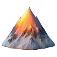 serene classic stunning minimalist A snow-covered mountain peak at dawn, alpine glow, crisp air, photorealistic, wide angle lens high resolution professional png