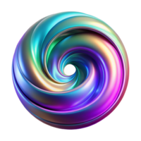impressive abstract vibrant rustic A swirling vortex of iridescent, oil-slick colors, lit by a pulsating neon glow, in the style of a futuristic Art Deco poster original professional png