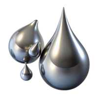 dramatic artistic extraordinary minimalist Liquid mercury droplets morphing and merging, with a reflective, metallic sheen and a dramatic, chiaroscuro lighting style exclusive original png
