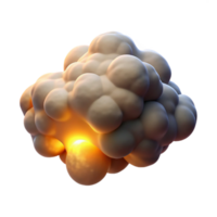 impressive classic dramatic rustic A cloud of swirling smoke and dust, illuminated by a single, piercing beam of light, in a muted, earthy color palette genuine premium png