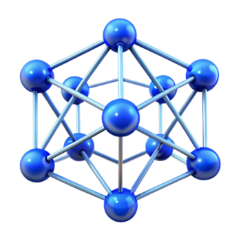 lindo clássico vibrante moderno uma rede do interligado nós pulsante com energia, vibrante elétrico azul linhas conectando eles, abstrato arte estilo profissional exclusivo png