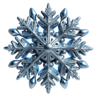 beautiful creative serene abstract A close-up of a snowflake, with intricate, crystalline structure and glistening, icy highlights, in a macro photography style high resolution premium png