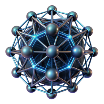 dramatisch modern dramatisch rustiek een complex netwerk van gloeiend lijnen en bochten, vormen een abstract vertegenwoordiging van een neurale netwerk, in een donker, cyberpunk stijl exclusief authentiek png