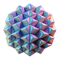 vibrant vintage extraordinary modern A field of geometric shapes, arranged in a complex, tessellated pattern, illuminated by a shifting, iridescent light source exclusive high resolution png