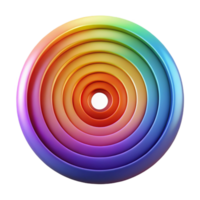 elegant traditional beautiful abstract A series of concentric circles, radiating outwards in a pulsating rhythm, rendered in a gradient of vibrant, spectral colors exclusive detailed png