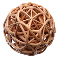 wonderful abstract dramatic modern A complex web of interwoven, fibrous strands in muted earth tones, lit by a warm, low-key light, presented in a tactile, organic style exclusive genuine png