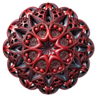 impressive modern impressive contemporary A network of intricate, lace-like patterns in deep crimson and black, illuminated by a dim, ethereal light, presented in a dark, gothic style original genuine png