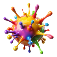 vibrant vintage elegant classic A chaotic explosion of colorful paint splatters and drips, illuminated by a bright, studio light, presented in a raw, action painting style high resolution high... png