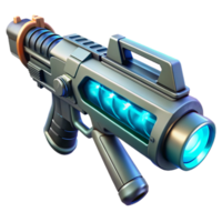 serene classic impressive creative A futuristic weapon, sleek design, glowing energy core, intricate details. Photorealistic, product design style high resolution 4K png