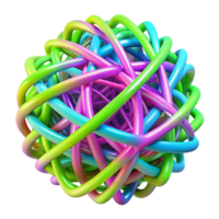 beautiful artistic serene abstract A dense, tangled web of glowing, neon filaments, in a palette of hot pink, lime green, and electric blue, under a blacklight. Vaporwave style exclusive original png