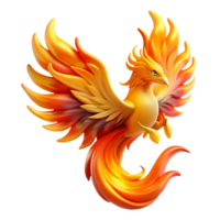 deslumbrante moderno impressionante artístico uma celestial Fénix Aumentar a partir de chamas, rendido dentro uma vibrante, impressionista estilo com rodopiando pinceladas e brilhante cores Alto resolução Alto qualidade png