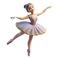 serene classic serene minimalist Portrait of a graceful ballerina in a flowing tutu, mid-pirouette, with a serene expression. Soft, diffused lighting. Impressionistic style exclusive authentic png