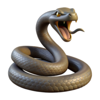 wonderful creative impressive artistic A coiled rattlesnake ready to strike, tense and dramatic, stark lighting, photorealistic render detailed original png