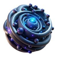 vibrant classic stunning abstract An artificial intelligence construct visualized as a swirling nebula of light and data, cosmic horror style, dark and mysterious 4K 4K png