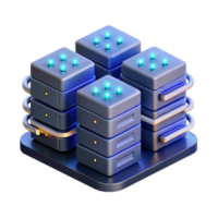 impressive vintage elegant minimalist A network of interconnected servers, glowing LEDs and fiber optic cables, data center aesthetic, low light, realistic style exclusive authentic png