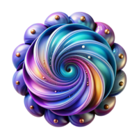 serene classic stunning abstract A quantum computer generating swirling particles of light, complex patterns and vibrant colors, abstract art style, dark background lighting professional premium png