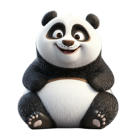 Cute and chubby pan with a friendly and cheerful expression png