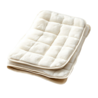 quilted oven mitts in a folded stack with a padded texture png