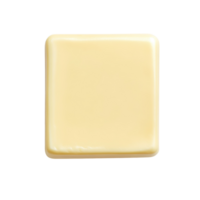 culinario mantequilla bloquear concepto en transparente antecedentes. png