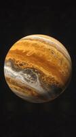 Jupiter is shown in this image photo