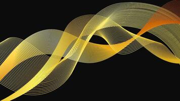 Abstract backdrop with luxury waves . Modern technology background, wave design. illustration vector