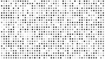Halftone with dots. Black and white pattern in comic style. Monochrome dot texture. illustration vector