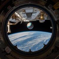 The view from the international space station photo