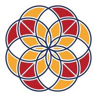 Mandala Pattern Design elements vector