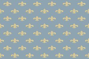 Decorative pattern with vintage element vector
