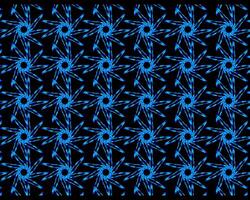 Blue Abstract Geometric Pattern design template vector