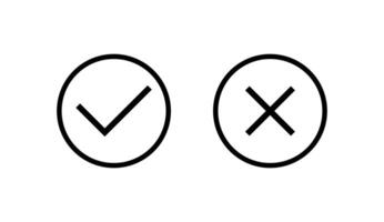 Two circles with crossed lines on them vector