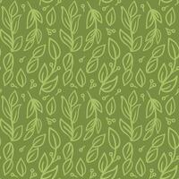 A whimsical doodle trees branch seamless pattern with intricate line art and playful designs. For wallpaper, textile, wrapping, background. Perfect for adding creative, nature-inspired charm vector