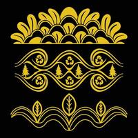 Abstract Eco Wave Silhouette Background Nature-Inspired Design vector