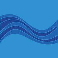Abstract Wavy Background. vector