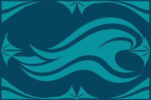Abstract Eco Wave Background Modern Nature-Inspired Design vector