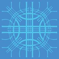 3D Grid Wire frame Cyber Tech AI Network Background vector