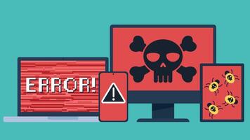 How to prevent your computer from getting hacked vector
