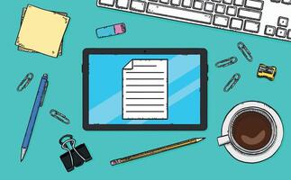 How to write a resume for a job vector