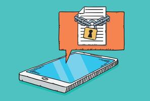 How to protect your phone from hackers vector