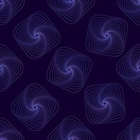 An abstract pattern illustration done in dark and bright purple toas. vector