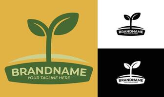 A logo for a company that is called brand name vector