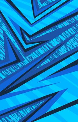Blue racing sports abstract background for jersey design