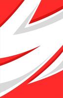 Simple jersey background red color vector